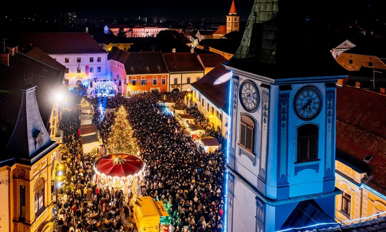 Advent v Čakovcu in Varaždinu